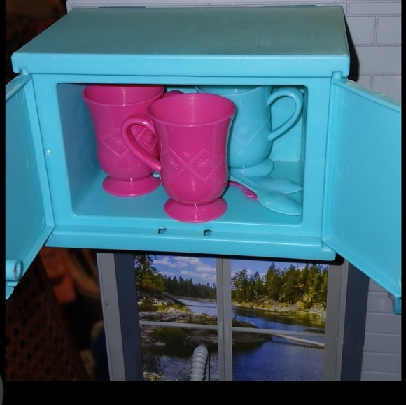 Light And Sound Kitchen With Refrigerator For 18" Dolls - Picture 10 of 13